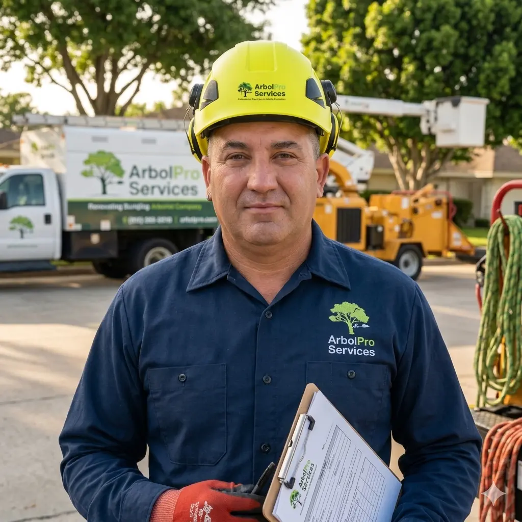 Crew Supervisor overseeing safety and field operations at ArbolPro Services