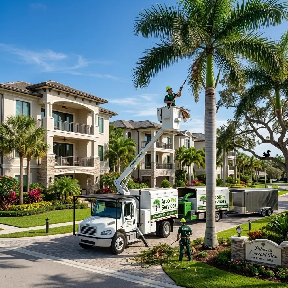 Commercial tree services for HOA and commercial properties in South Florida
