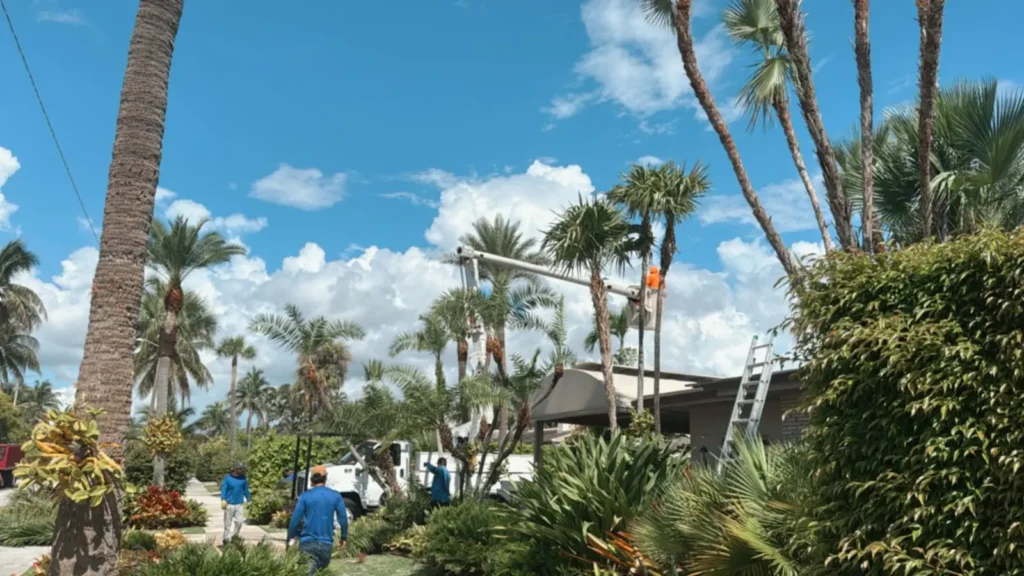 Professional tree removal service completed by ArbolPro Services in Wellington Florida