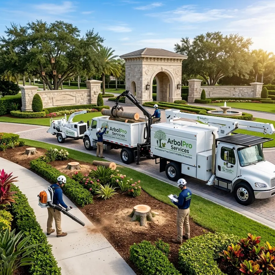 Royal palm tree removal HOA gated community Jupiter Florida